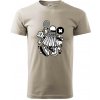 Bedmintoňák - Klasické pánske tričko vyššej gramáže - 2XL ( Ľadovo sivá ) Bedmintoňák - Klasické pánske tričko vyššej gramáže - 2XL ( Ľadovo sivá )