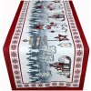 Vianočný gobelínový behúň na stôl Severný pól Chenille IT037 40x130 cm Viacfarebná Vianočný gobelínový behúň na stôl Severný pól Chenille IT037 40x130 cm Viacfarebná