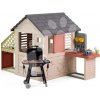 Domček s grilom Nature Playhouse&Kitchen Life Smoby s kuchynkou rozšíriteľný s UV filtrom od 24 mes Domček s grilom Nature Playhouse&Kitchen Life Smoby s kuchynkou rozšíriteľný s UV filtrom od 24 mes