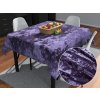Biante Zamatový štvorcový obrus Diana DI-006 Tmavo fialový 130x130 cm Biante Zamatový štvorcový obrus Diana DI-006 Tmavo fialový 130x130 cm