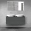Oltens Vernal skrinka 120x45.6x47 cm závesná kúpeľňová skrinka pod umývadlo grafitová 60019400 Oltens Vernal skrinka 120x45.6x47 cm závesná kúpeľňová skrinka pod umývadlo grafitová 60019400