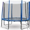 Eoshop Premium Modrá trampolína 305 cm s ochrannou sítí + žebřík + krycí plachta Eoshop Premium Modrá trampolína 305 cm s ochrannou sítí + žebřík + krycí plachta