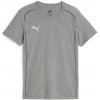 Puma | teamFINAL Casuals Tee Jr | šedá| 140 Puma | teamFINAL Casuals Tee Jr | šedá| 140