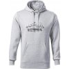 Profil Cesta hrdinov SNP - Mikina pánska Cape s kapucňou - XL ( Svetlosivý melír ) Profil Cesta hrdinov SNP - Mikina pánska Cape s kapucňou - XL ( Svetlosivý melír )