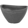 Strend Pro Stone Kvetináč 20,5x14,5 cm, sivý, efekt kameňa
