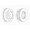 Brzdový kotúč FERODO (Federal-Mogul) FCR239A Brzdový kotúč FERODO (Federal-Mogul) FCR239A