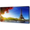 Foto obraz na plátne Eiffelova veža Paríž 100x50 cm Foto obraz na plátne Eiffelova veža Paríž 100x50 cm
