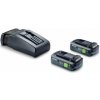 FESTOOL FESTOOL Energetická súprava 18V 2xTBX4/TCL6 578731 FESTOOL FESTOOL Energetická súprava 18V 2xTBX4/TCL6 578731