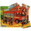 Bigjigs toys Hasiči 9 dielov