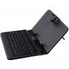 Univerzálne puzdro / obal na tablet 7 s klávesnicou čierny - kniha Univerzálne puzdro / obal na tablet 7 s klávesnicou čierny - kniha