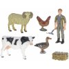 Zoolandia zvieratká farma s doplnkami Farmár s vidlami Zoolandia zvieratká farma s doplnkami Farmár s vidlami