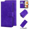 Peňaženkové kožené puzdro na LG K61 - Fialová Peňaženkové kožené puzdro na LG K61 - Fialová