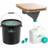 DIY sada na výrobu separačnej toalety TROBOLO so záchodovou doskou, 22/10 l farba sivá DIY sada na výrobu separačnej toalety TROBOLO so záchodovou doskou, 22/10 l farba sivá