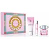 Versace Bright Crystal toaletní voda 90 ml + tělové mlieko 100 ml + sprchový gél 100 ml + kosmetická taška Pro ženy dárková sada Versace Bright Crystal toaletní voda 90 ml + tělové mlieko 100 ml + sprchový gél 100 ml + kosmetická taška Pro ženy dárková sada