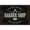 Ceduľa Barber Shop 30cm x 20cm Plechová tabuľa Ceduľa Barber Shop 30cm x 20cm Plechová tabuľa