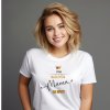 Vtipné tričko najlepšia mama korunka Farba: Biela, Veľkosť: S Vtipné tričko najlepšia mama korunka Farba: Biela, Veľkosť: S