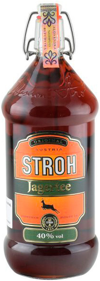 Jagertree Stroh 40% 1 l (čistá fľaša)