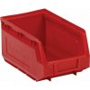 Manutan Plastový box Expert 12,5 x 14,5 x 24 cm, červený