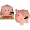 Keramická pokladnička Prasiatko v chlieviku Out of the blue Keramická pokladnička Prasiatko v chlieviku Out of the blue