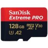 SanDisk Extreme PRO/micro SDXC/128GB/200MBps/UHS-I U3 / Class 10/+ Adaptér SDSQXCD-128G-GN6MA