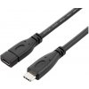 PremiumCord Predlžovací kábel USB 3.2 generation 2, C/male - C/female, 1m ku31mfa1 PremiumCord Predlžovací kábel USB 3.2 generation 2, C/male - C/female, 1m ku31mfa1