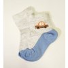 Bavlnené ponožky modré - Autíčko, veľ. 6-9 mesiacov Bavlnené ponožky modré - Autíčko, veľ. 6-9 mesiacov