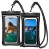 Púzdro SPIGEN A610 UNIVERSAL WATERPROOF FLOAT CASE 2-PACK čierne Púzdro SPIGEN A610 UNIVERSAL WATERPROOF FLOAT CASE 2-PACK čierne