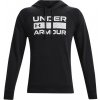 Mikina Under Armour RIVAL FLC SIGNATURE HD-BLK 1366363-001 čierna-ihneď Mikina Under Armour RIVAL FLC SIGNATURE HD-BLK 1366363-001 čierna-ihneď
