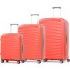 Sada cestovních kufrů ROCK Sunwave - oranžová - 120 L Sada cestovních kufrů ROCK Sunwave - oranžová - 120 L