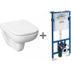 SET Závesné WC DEEP by JIKA a rámový podomietkový modul, biela SET Závesné WC DEEP by JIKA a rámový podomietkový modul, biela