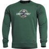 Pentagon Pánska mikina bez kapucne Lone Wolf, springbok green