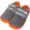 Beda Detské barefootové softshellové tenisky na suchý zips Beda sivá veľkost deti 26 Beda Detské barefootové softshellové tenisky na suchý zips Beda sivá veľkost deti 26