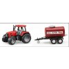 Bruder 1184 Traktor Case CVX 170 s cisternou Vacu Super 5000 Bruder 1184 Traktor Case CVX 170 s cisternou Vacu Super 5000
