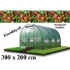 Záhradný fóliovník Garden 6m² 300x200cm zelený skleník Záhradný fóliovník Garden 6m² 300x200cm zelený skleník