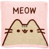 Stlačený cestovný uterák s mačkou Pusheen - 2 varianty Farba: ružová Stlačený cestovný uterák s mačkou Pusheen - 2 varianty Farba: ružová