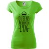 Queens are born in 1976 - Dámske tričko Pure - M ( Apple Green ) Queens are born in 1976 - Dámske tričko Pure - M ( Apple Green )
