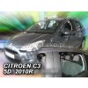 Deflektory na okná pre Citroen C3, 4ks Deflektory na okná pre Citroen C3, 4ks