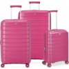 Cestovné kufre set 3ks Roncato B-FLYING S,M,L 224 L ružová Cestovné kufre set 3ks Roncato B-FLYING S,M,L 224 L ružová