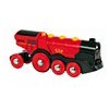 Brio 33592 Mohutná elektrická lokomotiva se světly červená (102233592) Brio 33592 Mohutná elektrická lokomotiva se světly červená (102233592)