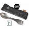 Light My Fire Spork Kit Titanium v Merinowool Case Light My Fire Spork Kit Titanium v Merinowool Case