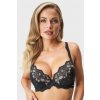Astratex Podprsenka Delicate Bloom Push-Up čierna 70/B Astratex Podprsenka Delicate Bloom Push-Up čierna 70/B