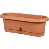 Nohel Garden Truhlík samozavlažovací LOTOS plastový terakota 30 cm Nohel Garden Truhlík samozavlažovací LOTOS plastový terakota 30 cm