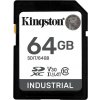 Kingston Industrial/SDXC/64GB/UHS-I U3 / Class 10 SDIT/64GB Kingston Industrial/SDXC/64GB/UHS-I U3 / Class 10 SDIT/64GB