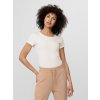 4F H4L22-TSD029 CREME Dámske tričko US XL 4F H4L22-TSD029 CREME Dámske tričko US XL