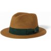 BRIXTON klobúk Roma Straw Packable Fedora Dark Tan/Primal Green DKTPG vel. S/M BRIXTON klobúk Roma Straw Packable Fedora Dark Tan/Primal Green DKTPG vel. S/M