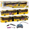 LEAN Toys Školský kĺbový autobus RC 1:32 žltý LEAN Toys Školský kĺbový autobus RC 1:32 žltý