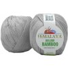 Himalaya příze DeLuxe Bamboo 124-36 šedá Himalaya příze DeLuxe Bamboo 124-36 šedá