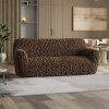 Bielastické poťahy VELVET hnedé trojkreslo (š. 170 - 220 cm) Doprava zadarmo Bielastické poťahy VELVET hnedé trojkreslo (š. 170 - 220 cm) Doprava zadarmo