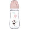 Canpol babies fľaša so širokým hrdlom Exotic Animals ružová 240 ml