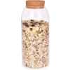 BOROSIL 1150 ml sklenená dóza s korkovým vekom BOROSIL 1150 ml sklenená dóza s korkovým vekom